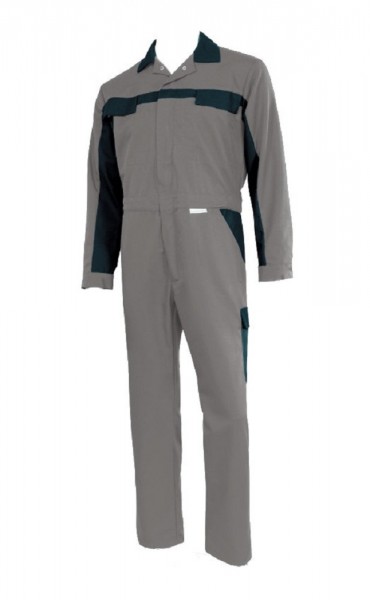 Overall Arbeitskleidung Berusfkleidung Blaumann Herren grau schwarz