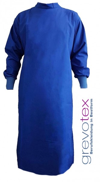 OP-Mantel 65% Polyester / 35% Baumwolle blau