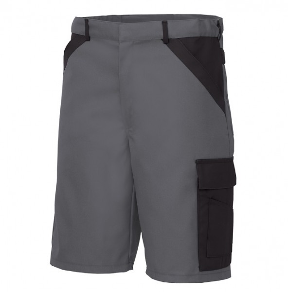 Bermuda Short Arbeitshose Berufshose Herren grau schwarz